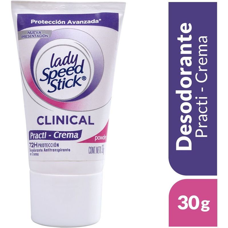 LADY SPEED STICK - Desodorante Lady Speed Stick Clinical X 30g.---