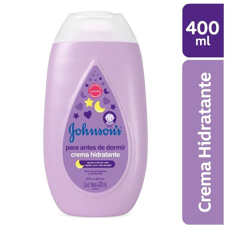 JOHNSON'S BABY - Crema Johnsons Baby Antes De Dormir X 400ml