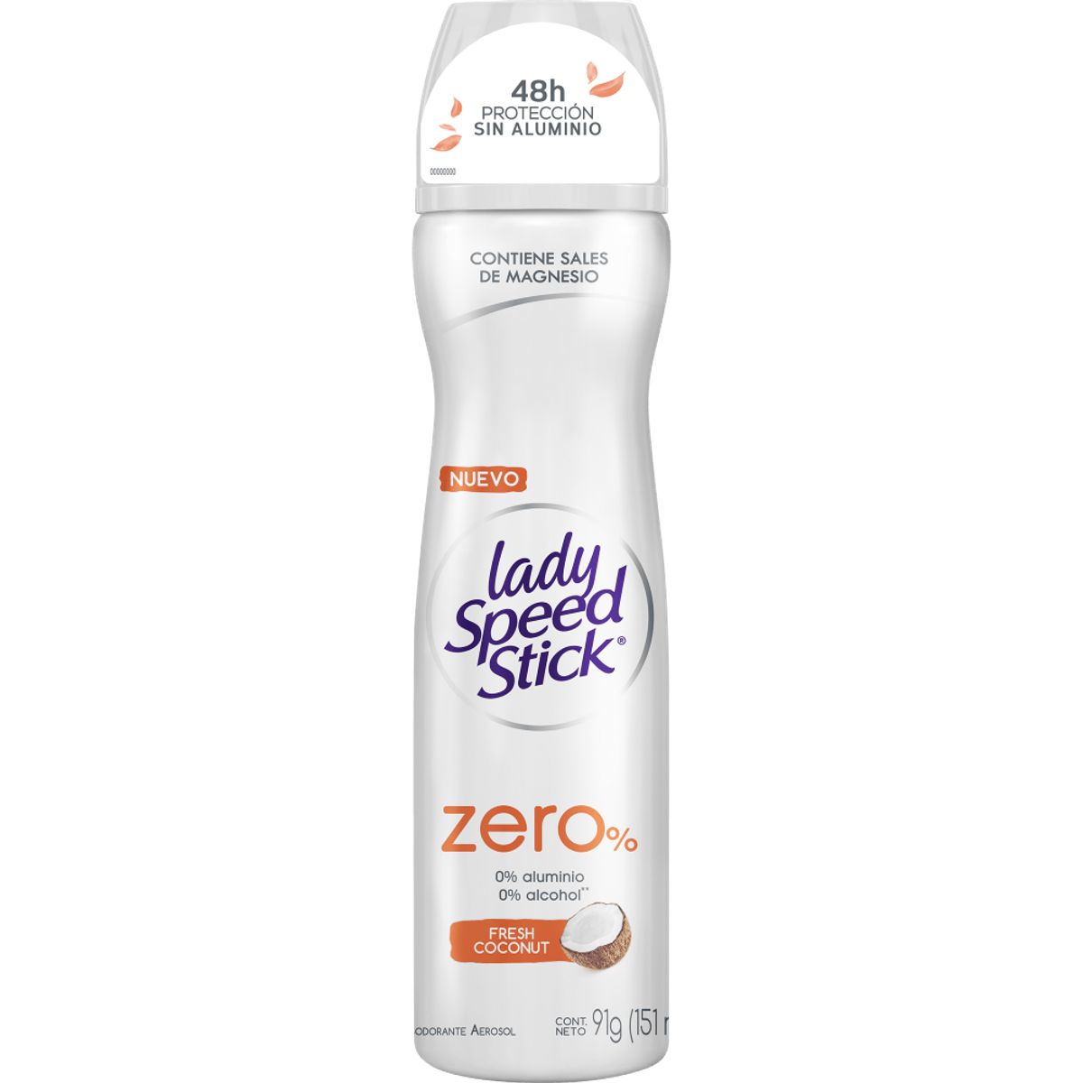 LADY SPEED STICK - Lady Speed Stick Desodorante Aerosol Zero X 151ml