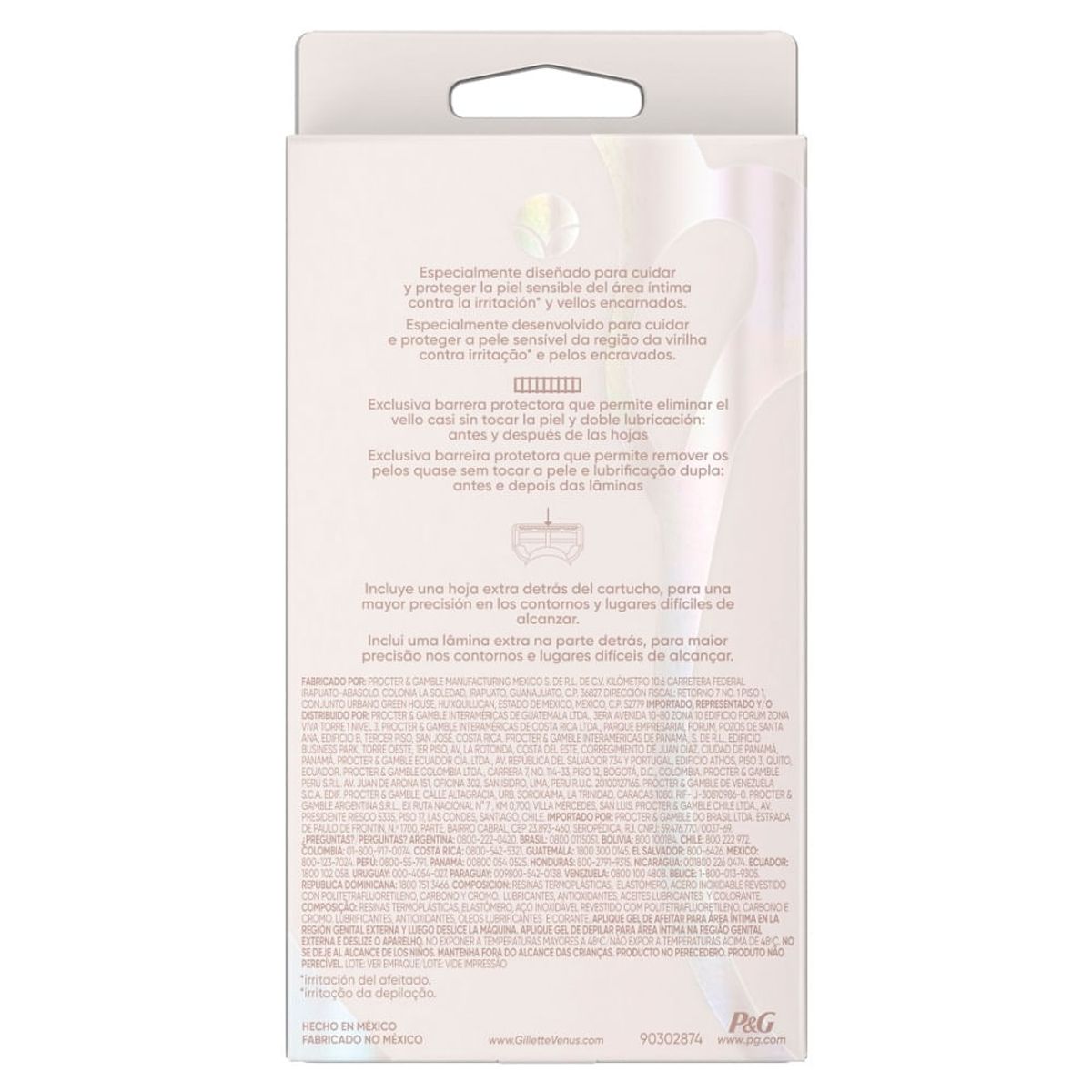 VENUS - Maquina De Afeitar Intima Venus Recargable X 1und