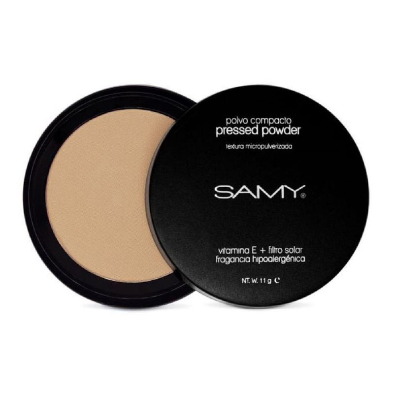 SAMY - Polvo Compacto Micropulverizada Sin Espejo Samy Beige #2 X 1