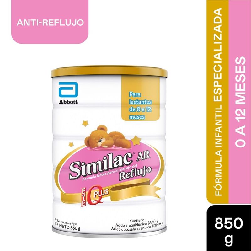 SIMILAC - Formula Infantil Similac Ar Antireflujo Lata X 850gr