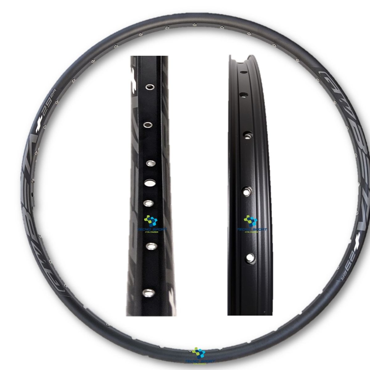 GW - Rin Gw 29 Aro Bicicleta Mtb Aluminio Reforzado Doble Pared