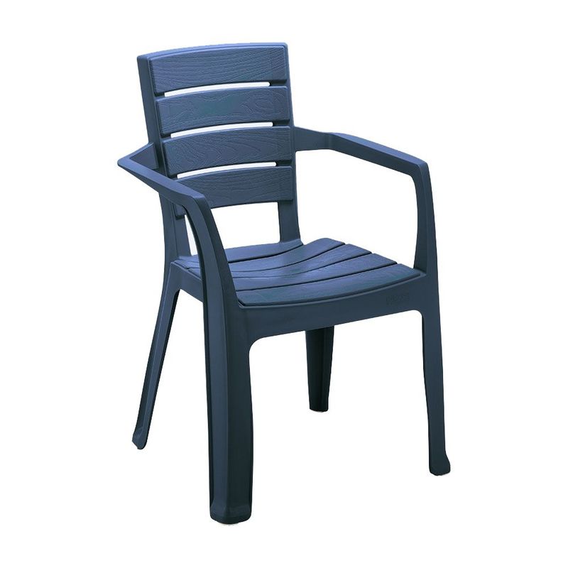 RIMAX - Silla Baru Con Brazos Rimax Azul Petróleo
