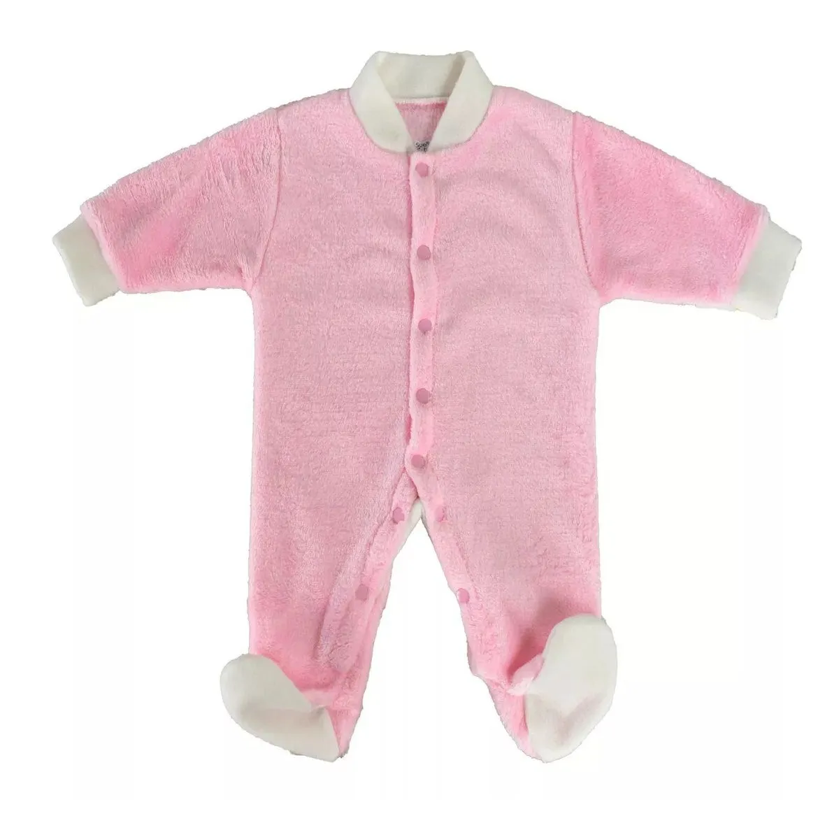 MUNDO BEBE - pijama para bebe niña térmica rosado bebé.