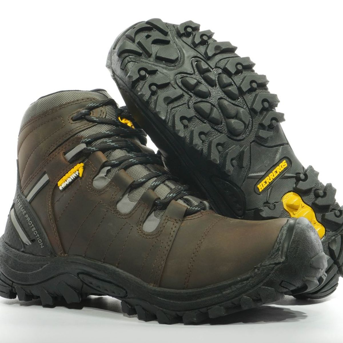 HERREROS - Bota Hombre Seguridad -Herreros- Danger pro Café