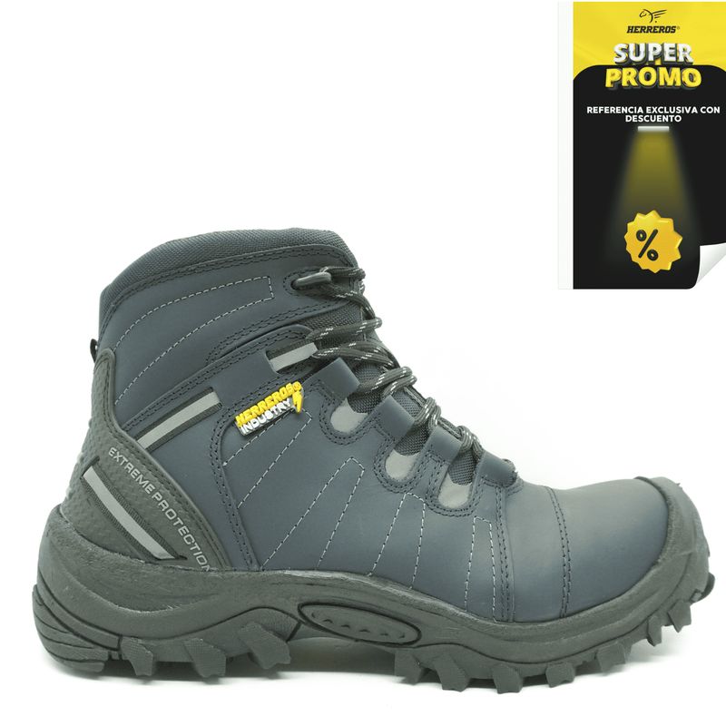 HERREROS - Bota Hombre Seguridad -Herreros- Danger Pro Azul Claro