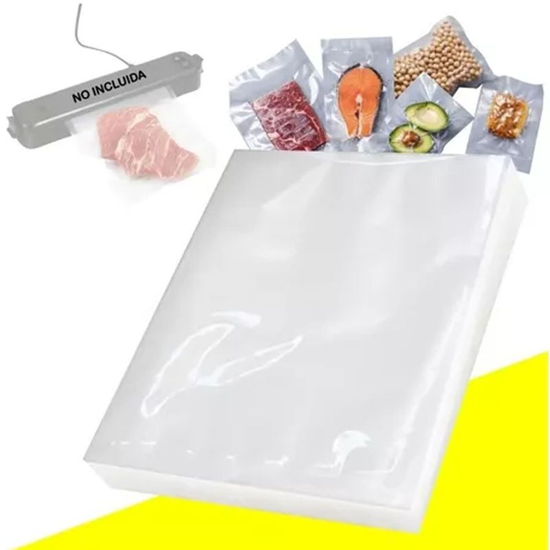 ONE PIXEL - Bolsas De Sellado Al Vacío Empacadoras Para Alimentos X100