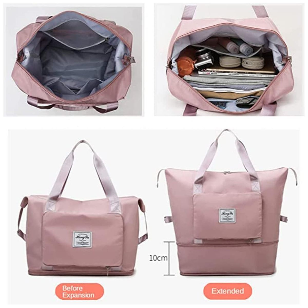 ONE PIXEL - Bolso Viajero Plegable Expandible Multifuncional