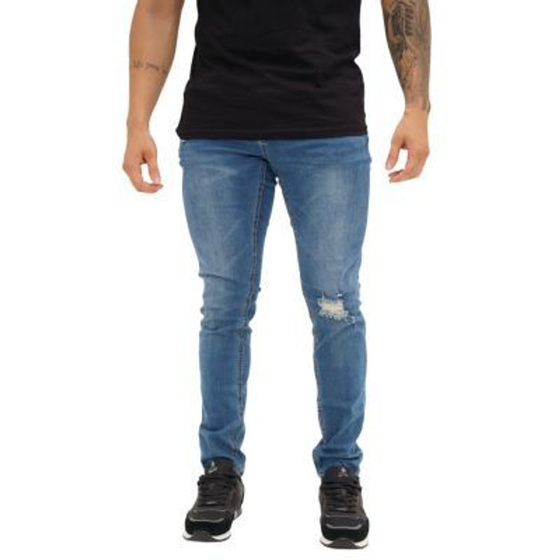 PENGUIN - Jean para hombre PENGUIN MEDIUM BLUE.