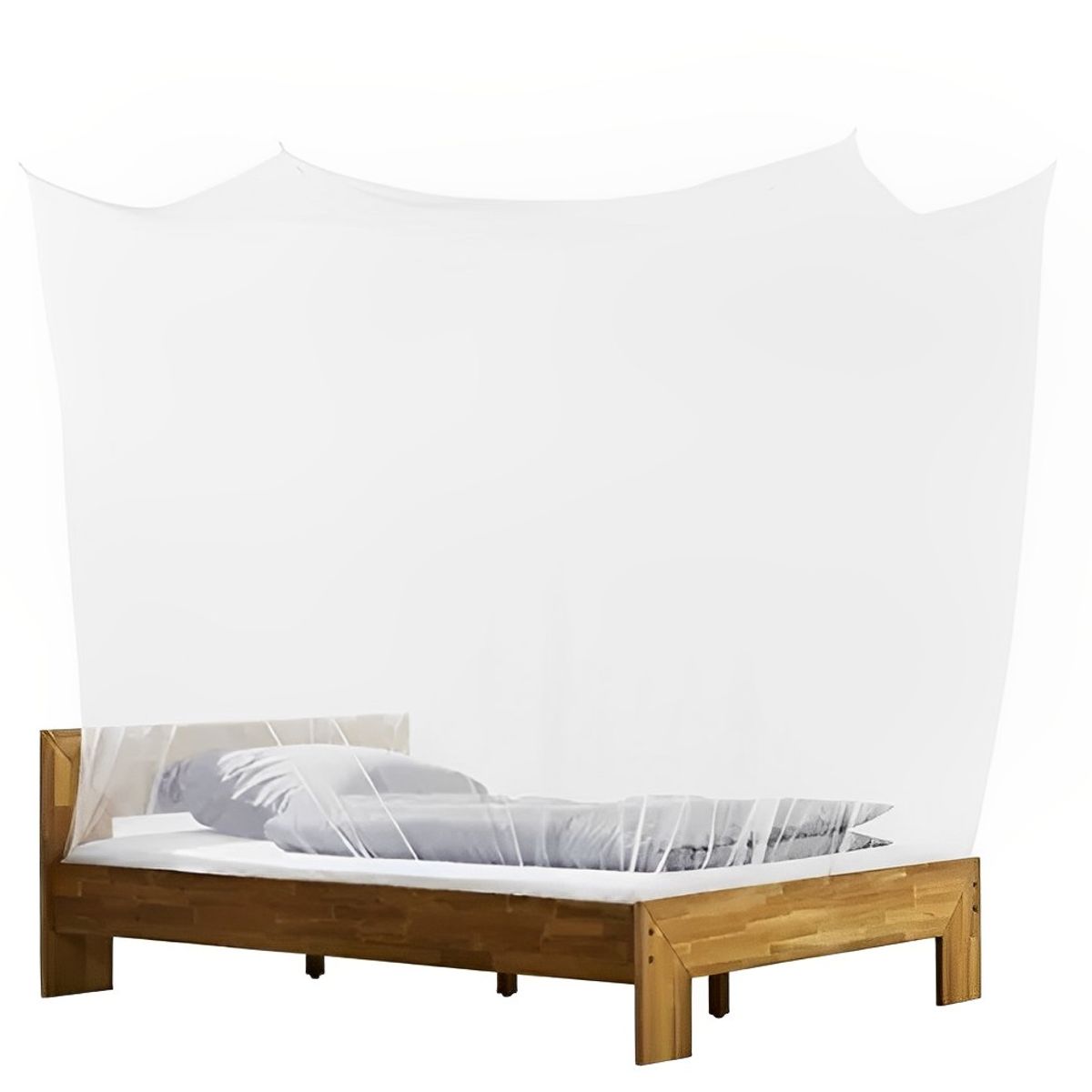 IKSA - Toldillo Mosquitero Cama Doble Blanco