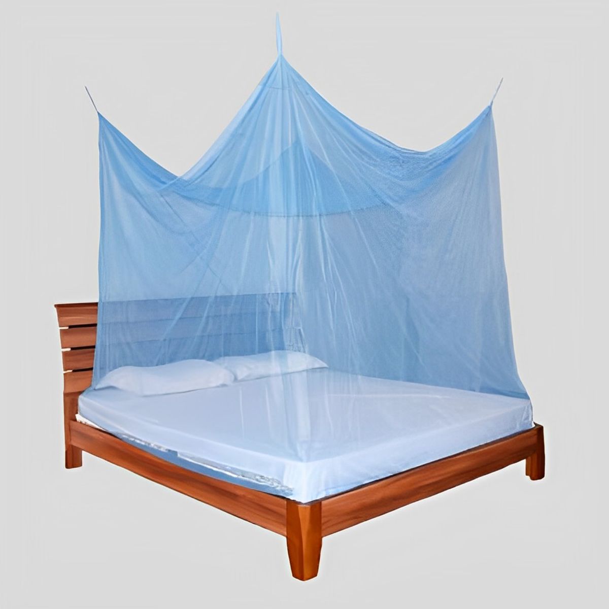 IKSA - Toldillo Mosquitero Cama Doble Azul