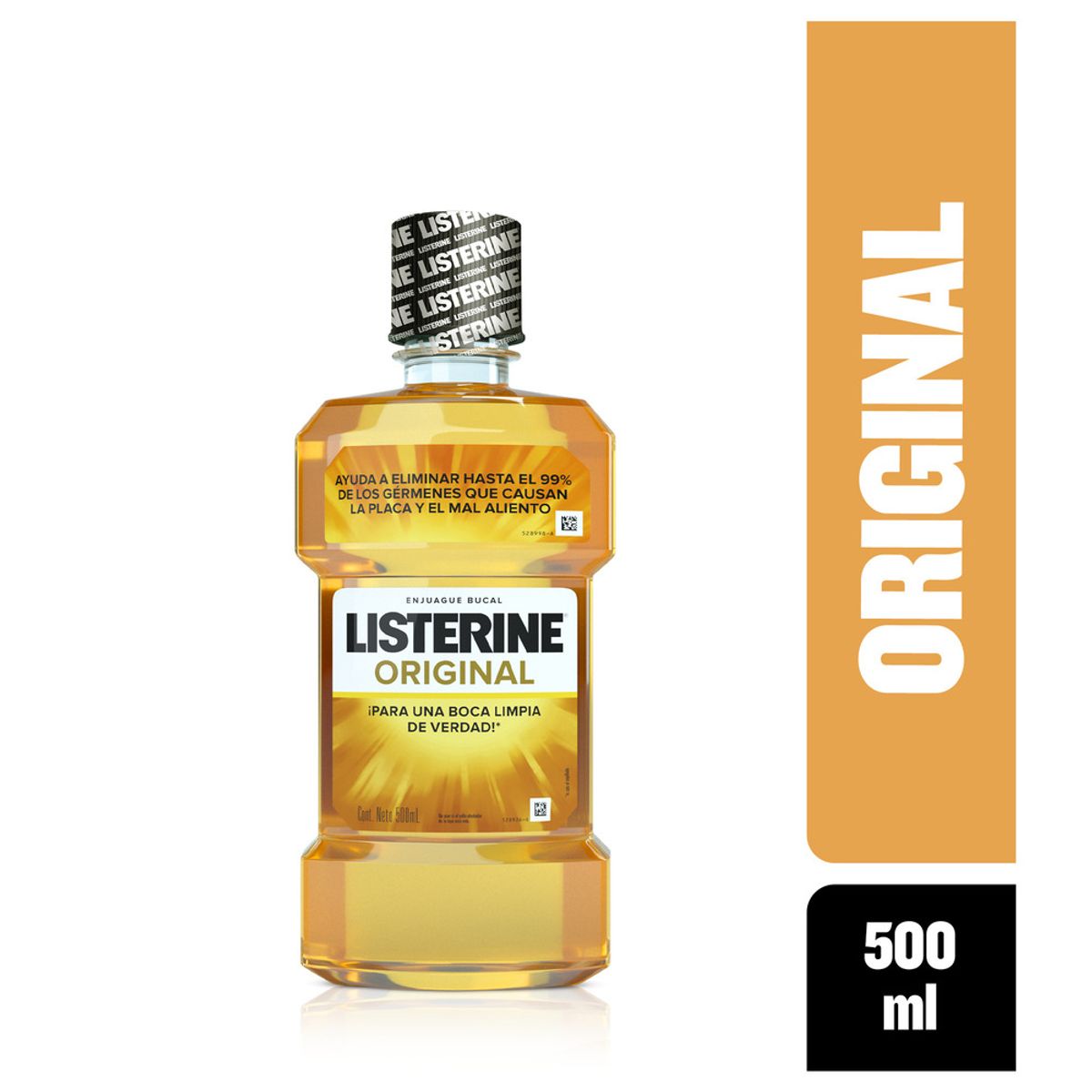 LISTERINE - Enjuague Bucal Listerine Solucion X 500ml