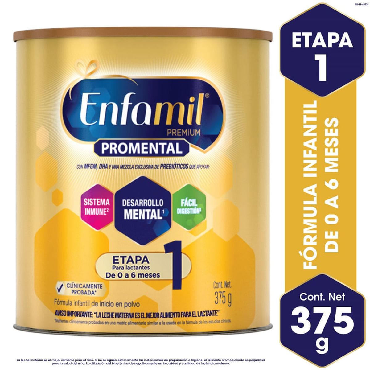ENFAMIL - Formula Infantil Enfamil Premium Etapa 1 De 0-6 Meses X 375g