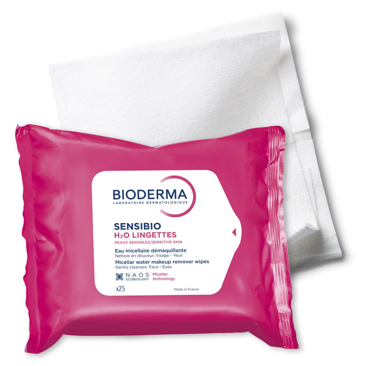 BIODERMA - Toallas Desmaquillantes Bioderma Sensibio H2o X 25und