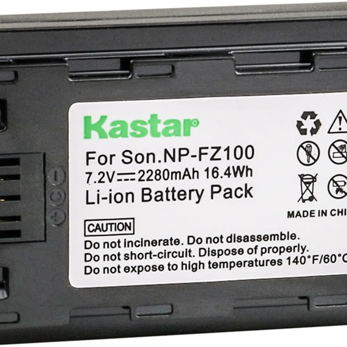 GENERICO - Batería NP-FZ100 Kastar