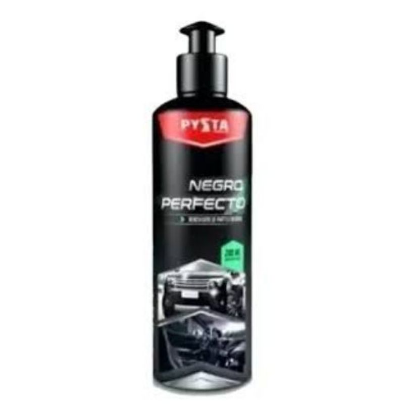 GENERICO - Cera Negro Perfecto para Moto y Carro.
