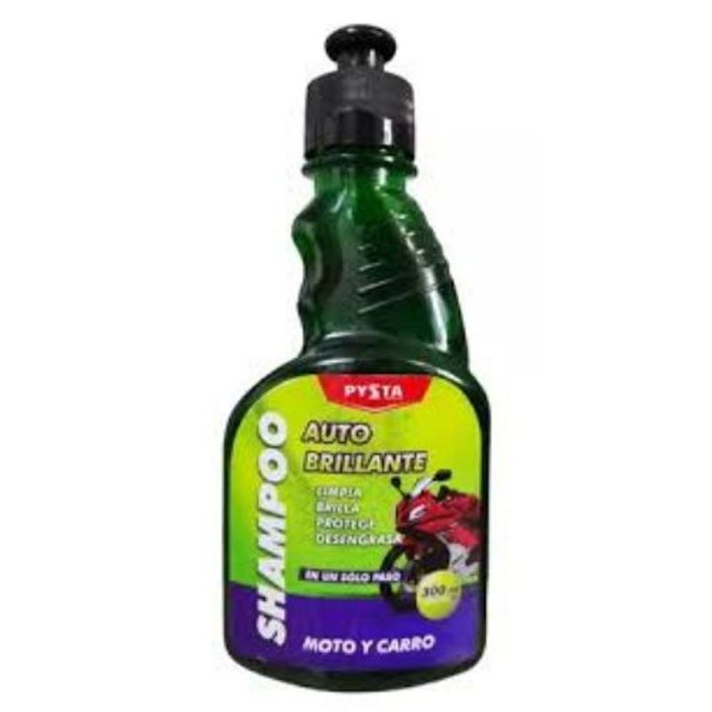 GENERICO - Shampoo Desengrasante para Carros y Motos 300ml.