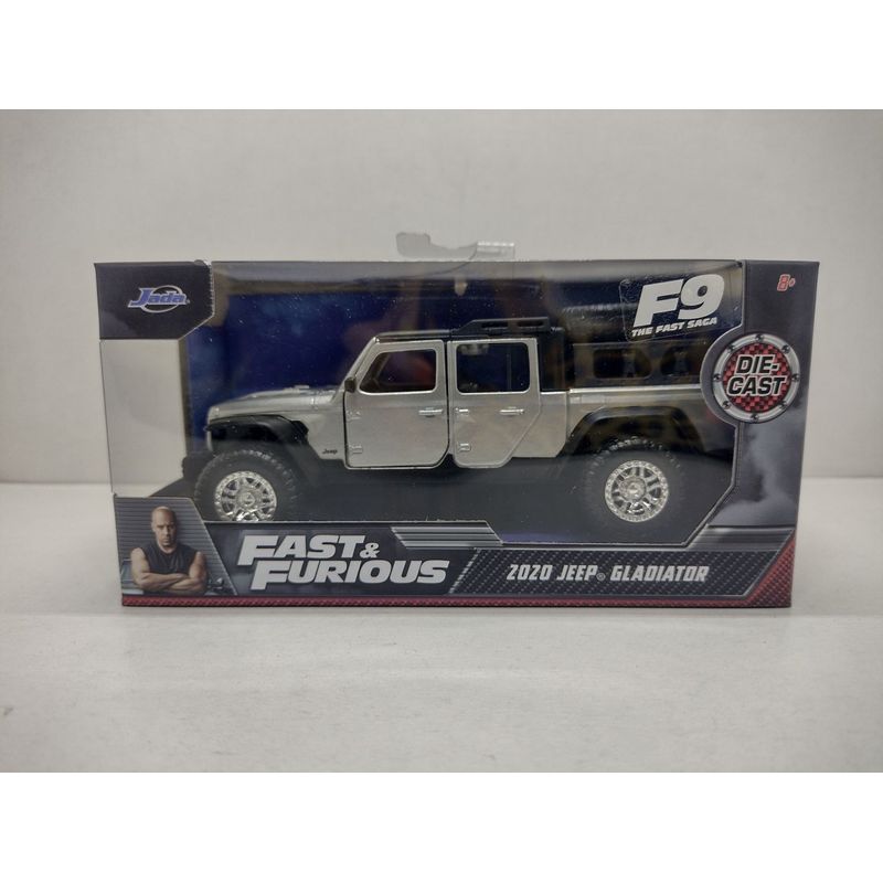 JADA TOYS - ZOZO JEEP GLADIATOR PLATEADO Rapidos y Furiosos