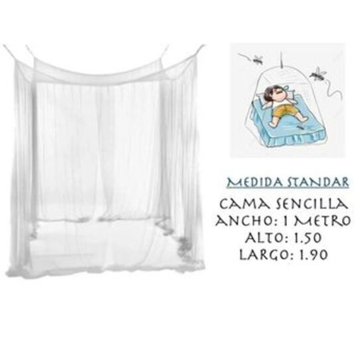 IKSA - Toldillo Mosquitero Cama Sencilla Rosado