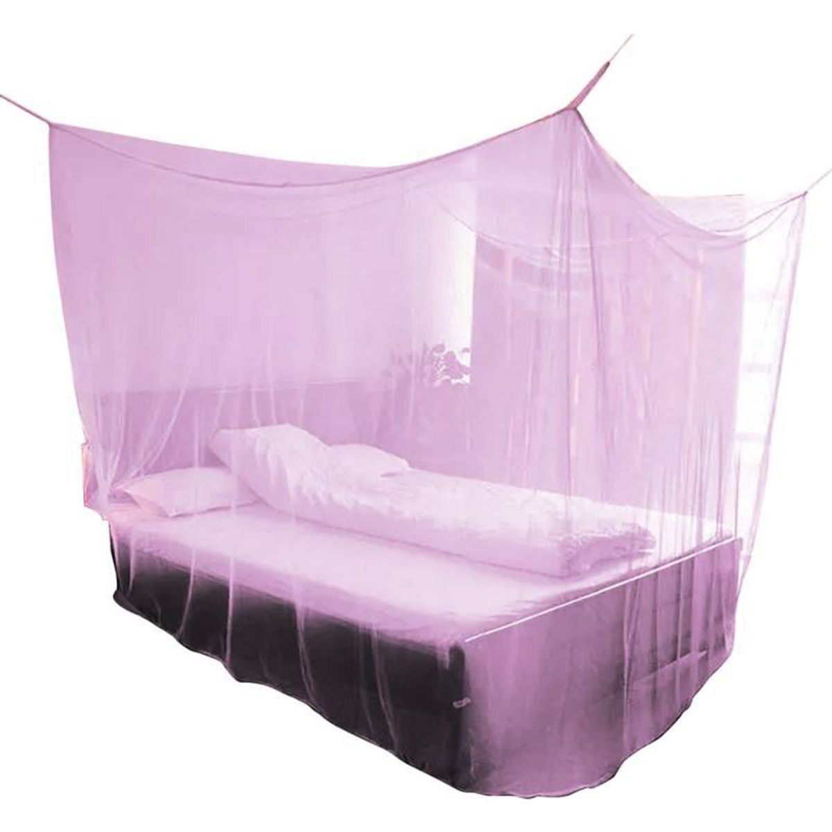 IKSA - Toldillo Mosquitero Cama Sencilla Rosado