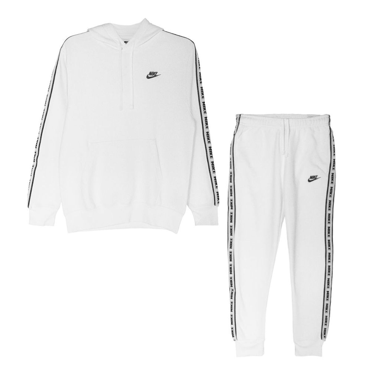 NIKE - Sudadera Nike Club Fleece Sportswear-Blanco
