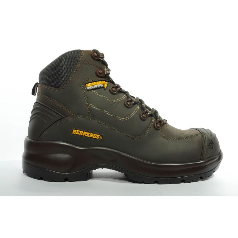 HERREROS - Bota Hombre Seguridad -Herreros- Industrial Tyson Café