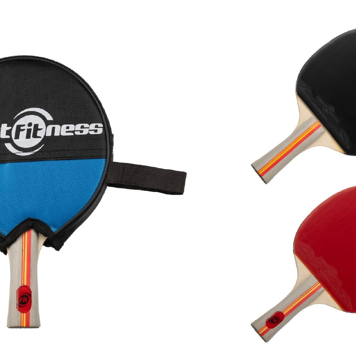 SPORT FITNESS - SET X 2 RAQUETAS TENIS MESA/PING PONG-SPORT FITNESS