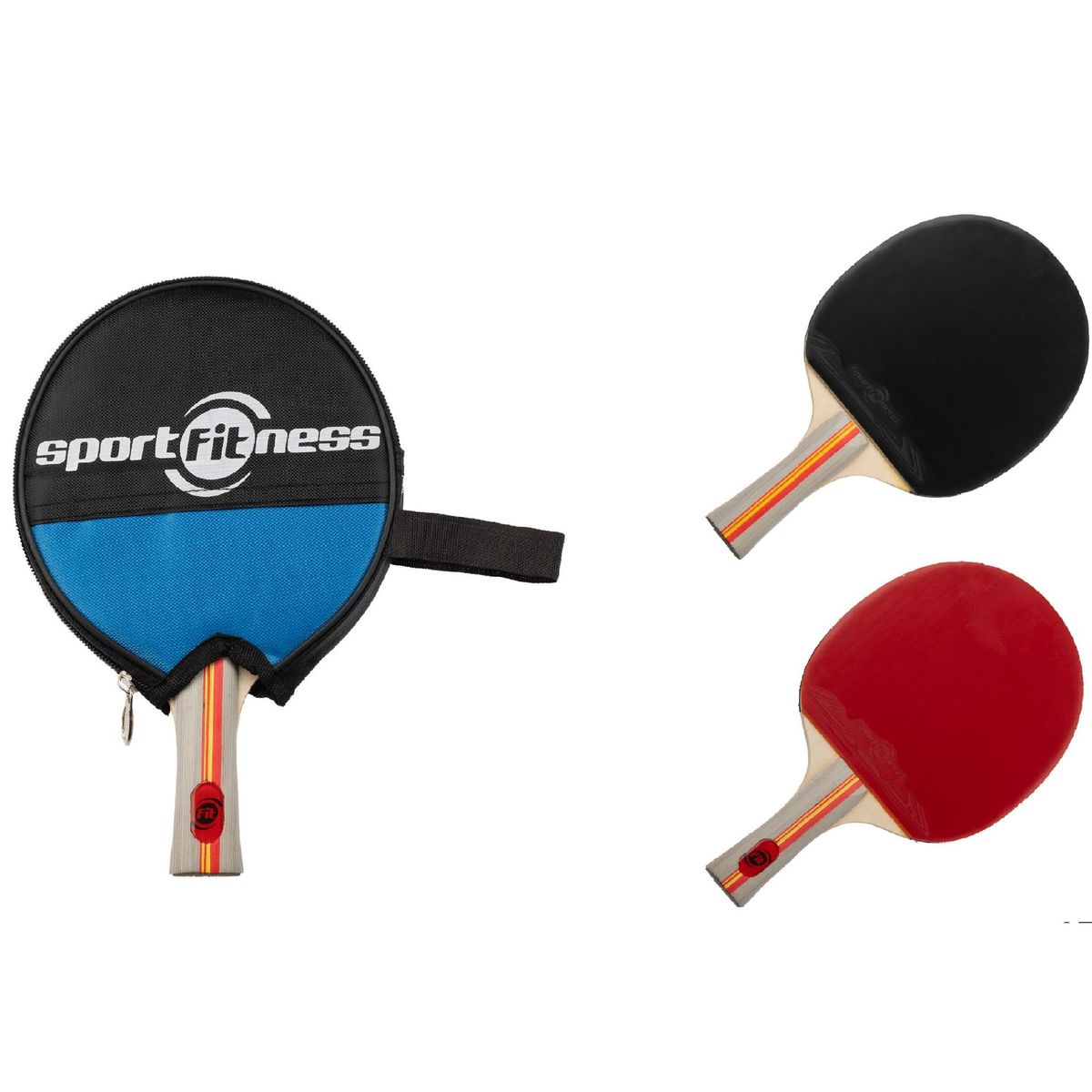 SPORT FITNESS - SET X 2 RAQUETAS TENIS MESA/PING PONG-SPORT FITNESS