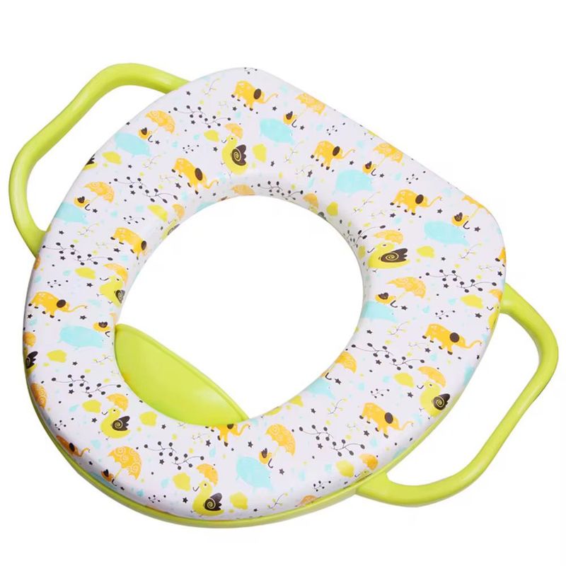 GENERICO - Reductor Para El Baño Acolchado Para Niños Con Manijas