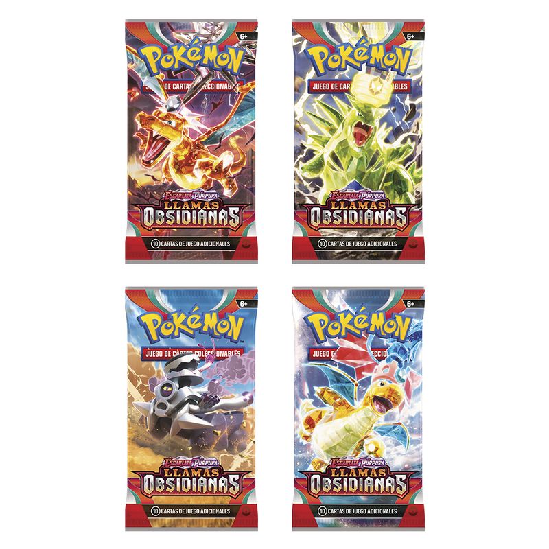 POKEMON - CARTAS DE POKEMON POKEMON TCG SV-OBSIDIAN FLAMES-BOOST SPA