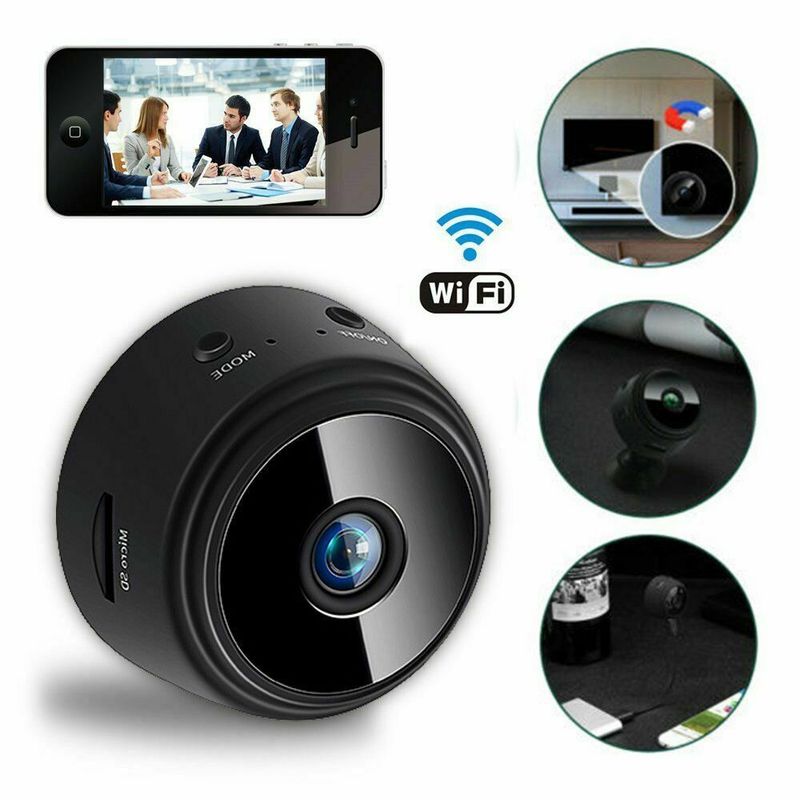 GENERICO - Camara Mini Espía Ip Wifi Monitoreo En Tiempo Real Con Micrófono  Micro Sd 32Gb