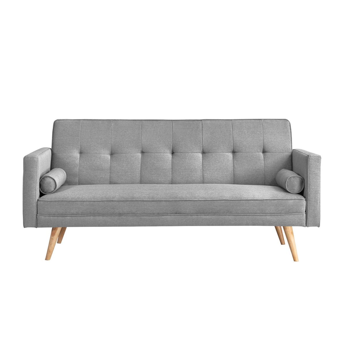 BONNO - Sofá Cama Venecia Gris Claro Bonno