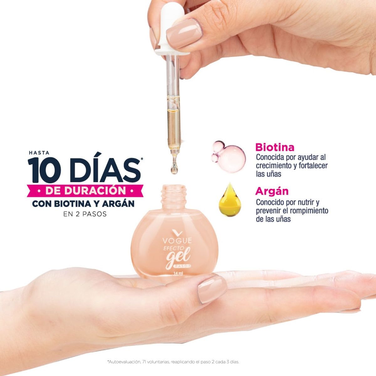 VOGUE - Esmalte Vogue Efecto Gel Elegante X 14ml