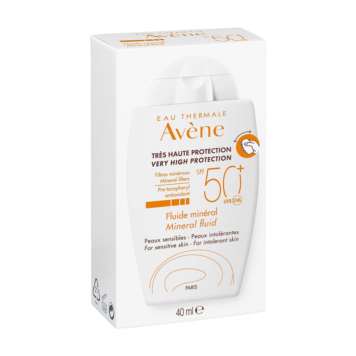 AVENE - Protector Solar Fluido Mineral Avene LB SPF50 + X 40ml