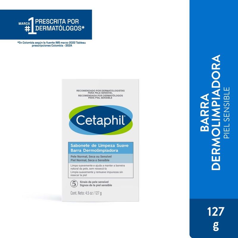 CETAPHIL - Cetaphil Barra Limpiadora X 127gr