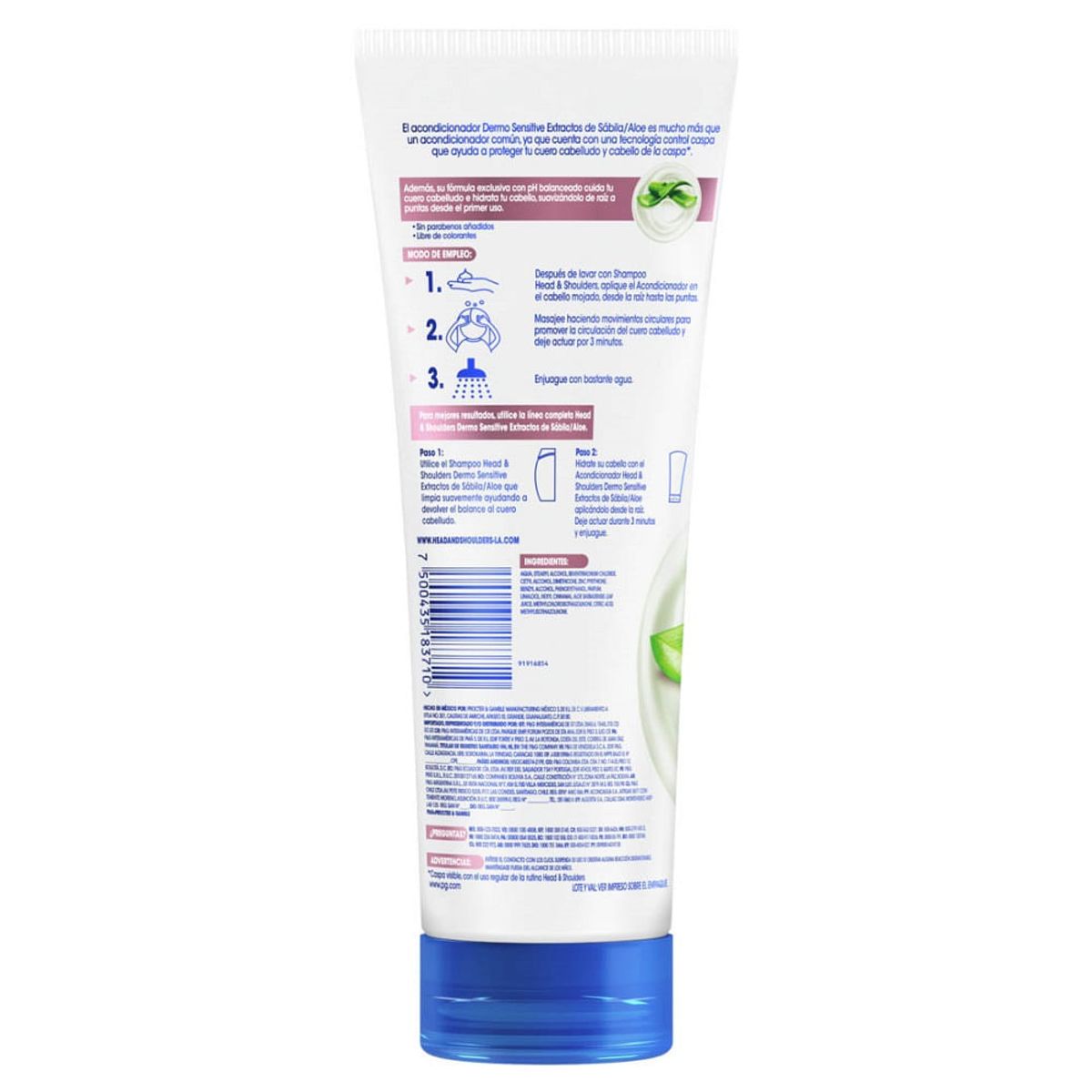 HEAD AND SHOULDERS - Acondicionador Head & Shoulders Dermo Sensitive X 300ml