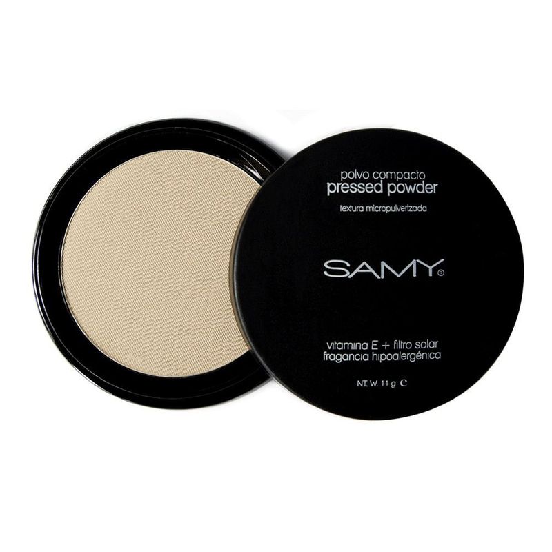 SAMY - Polvo Compacto Micropulverizada Sin Espejo Samy Natural #1 X