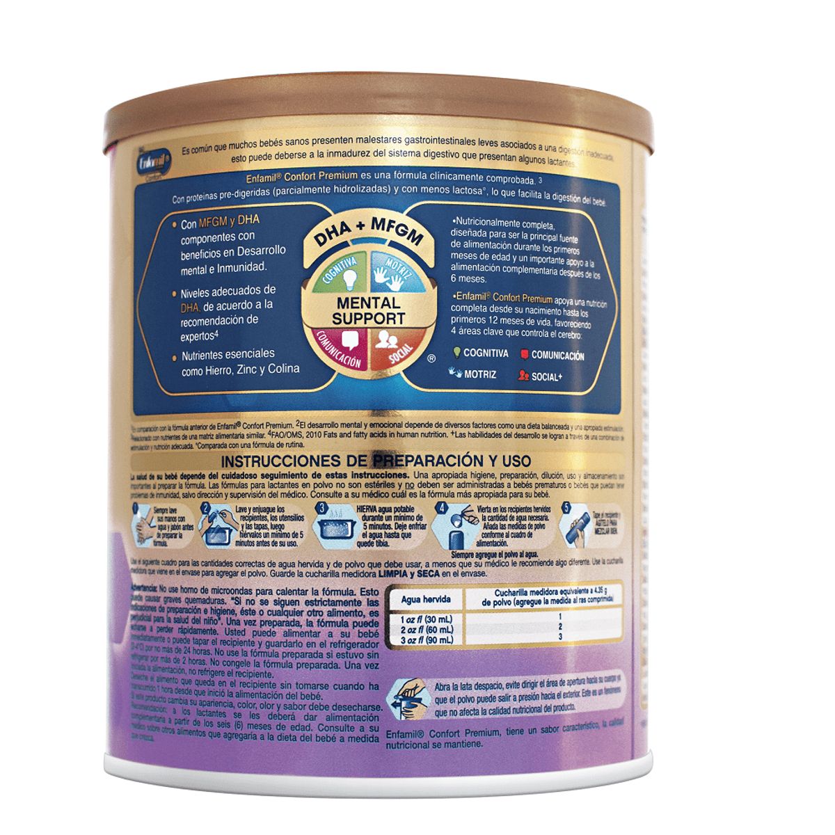 ENFAMIL - Formula Infantil Enfamil Confort 0-12 Meses X 375gr