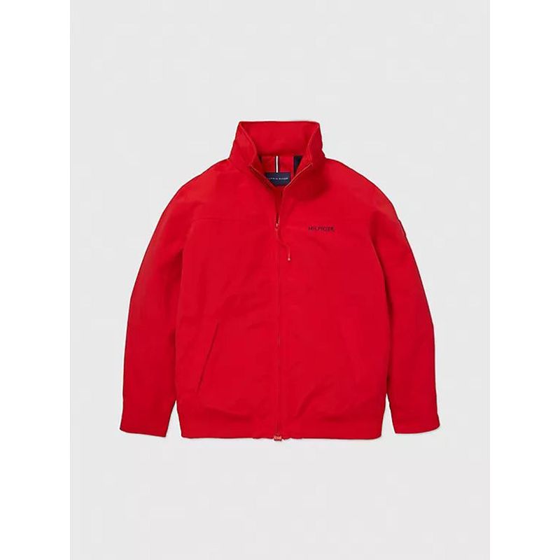 TOMMY HILFIGER - Chaqueta Regatta Con Logo En La Manga Hombre Rojo Tommy Hilfiger Hombre Rojo Tommy Hilfiger
