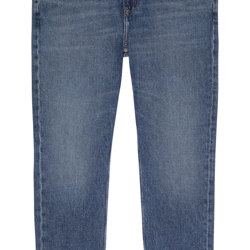 TOMMY HILFIGER - Jeans Dad Ajustados, Cónicos Y Desteñidos Hombre Azul Tommy Hilfiger Hombre Azul Tommy Hilfiger