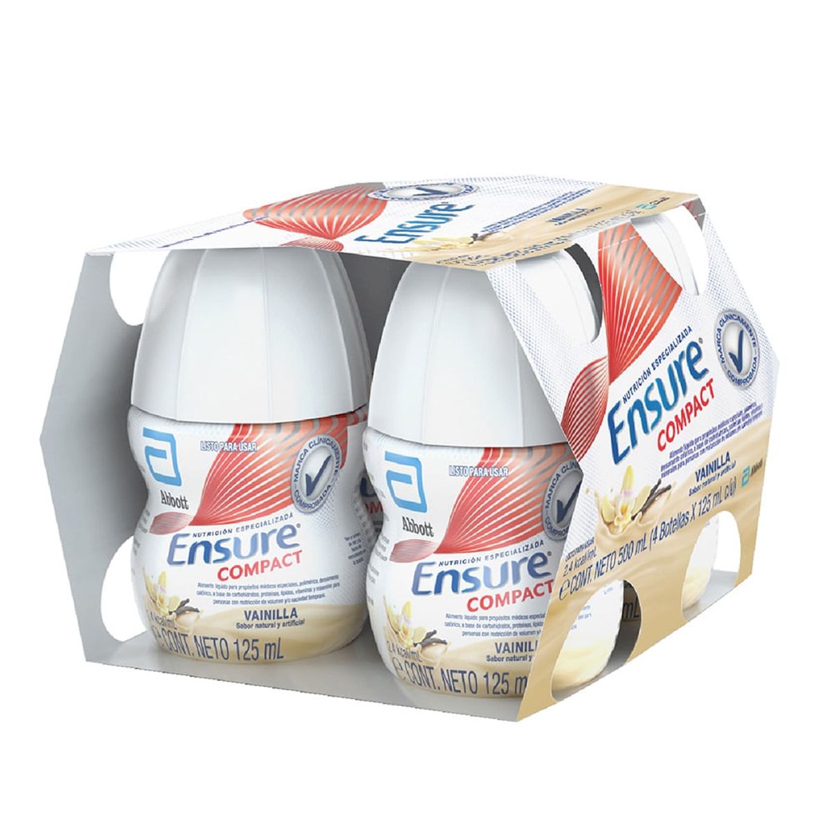 ENSURE - Ensure Compact Vainilla X 4und X 125ml