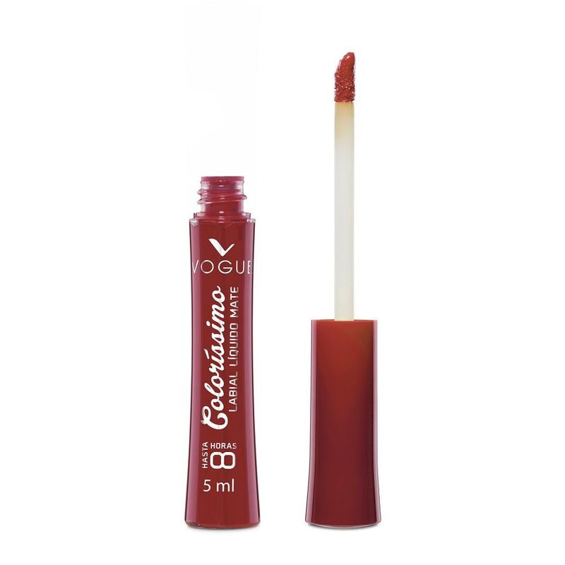 VOGUE - Labial Líquido Mate Vogue Colorissimo Carnaval X 5 Ml