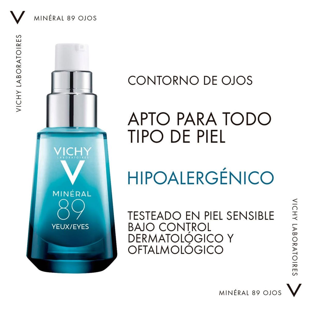 VICHY - Reparador Mineral 89 Vichy Ojos X 15ml