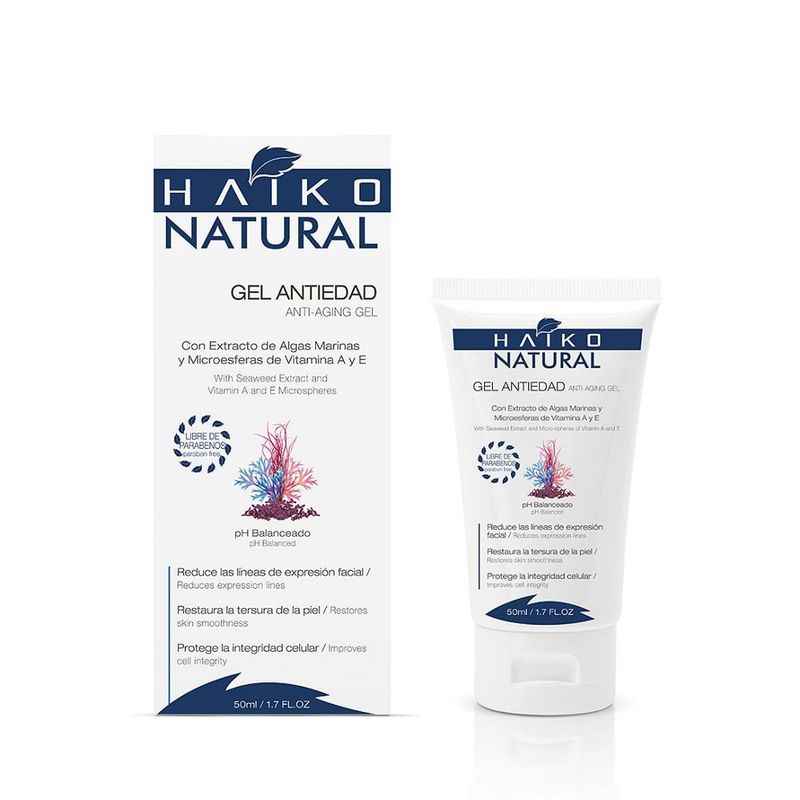 HAIKO NATURAL - Gel Facial Haiko Natural Antiedad Y Arrugas X 50ml