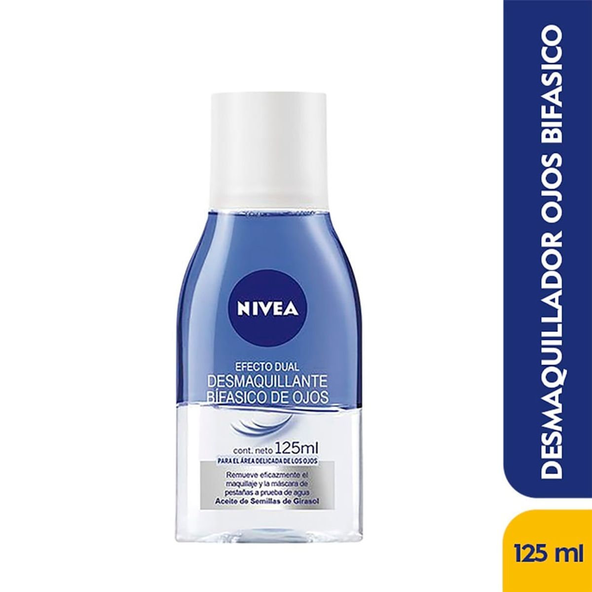 NIVEA - Desmaquillante Ojos Nivea Bifasico X 125ml