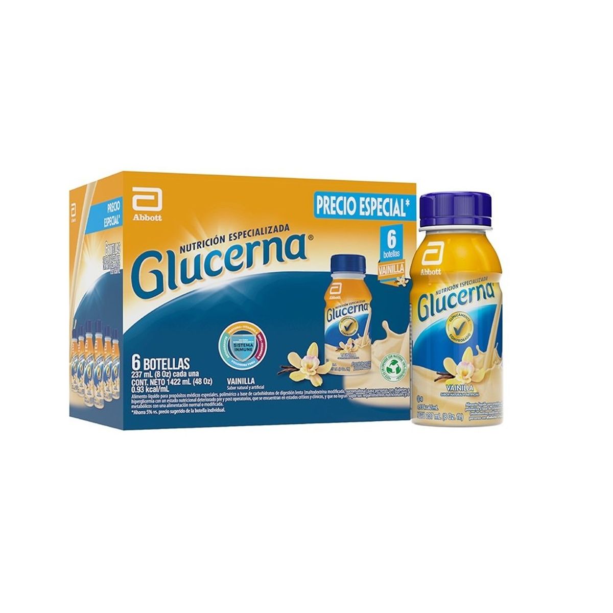 GLUCERNA - Glucerna Vainilla 237ml X 6und
