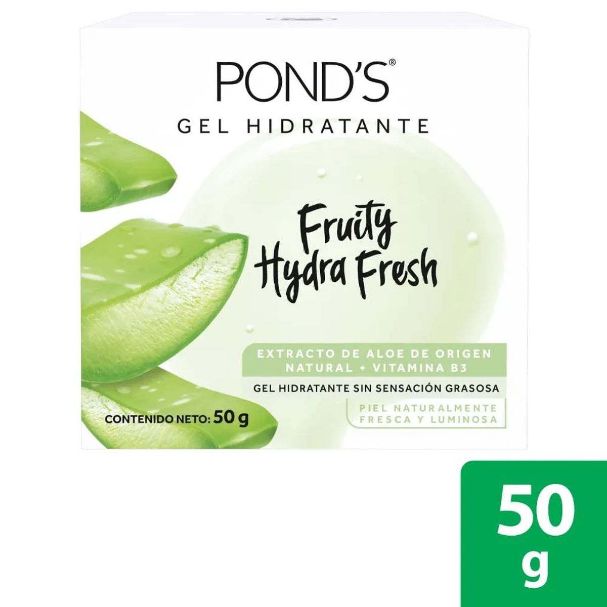 PONDS - Gel Hidratante Ponds Fruity Hydra Fresh Aloe X 50g