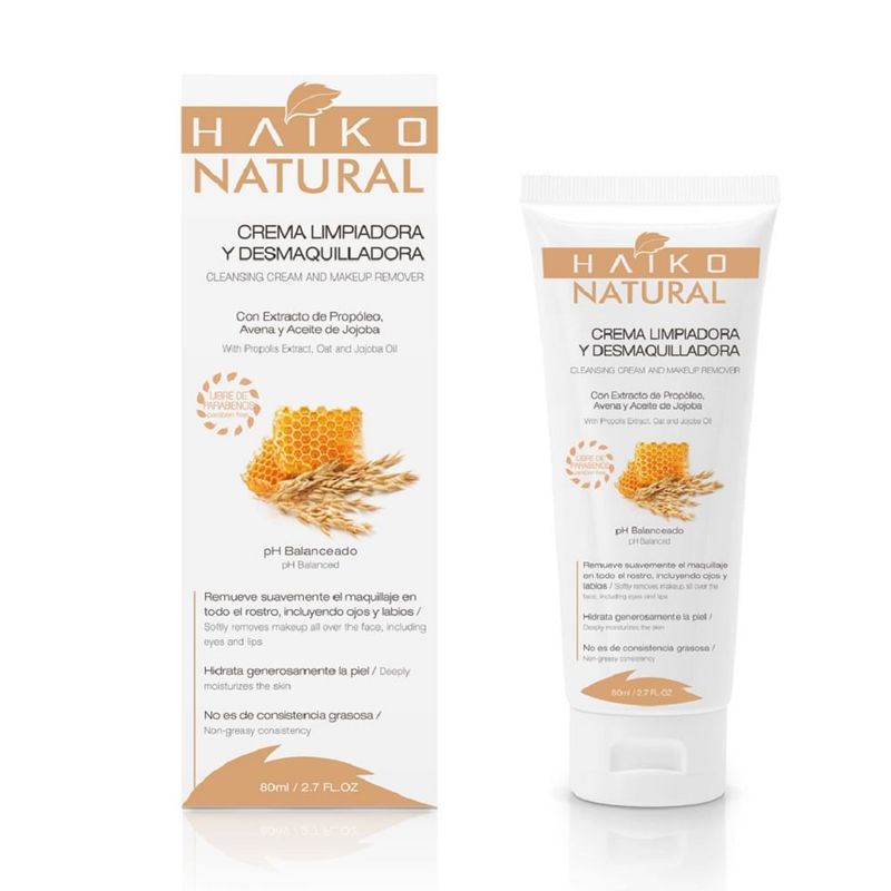 HAIKO NATURAL - Crema Facial Haiko Natural Limpiadora Y Desmaquilladora X 80