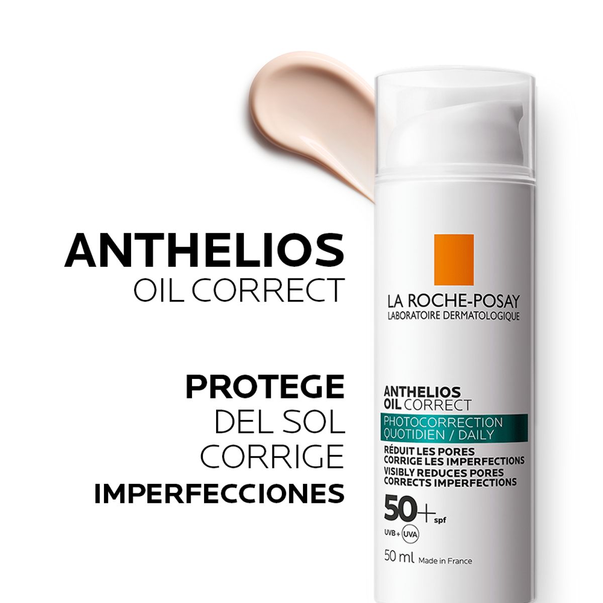 LA ROCHE POSAY - Protector Solar La Roche Posay Anthelios Oil Control Fps 50
